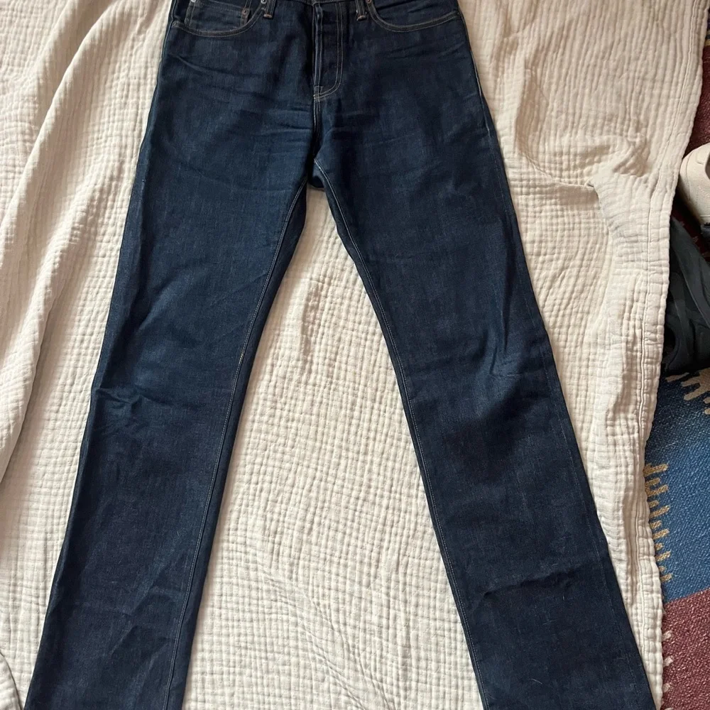 Tellason Ankara Straight Men’s Selvedge Jeans size 32 waist - Picture 1 of 10